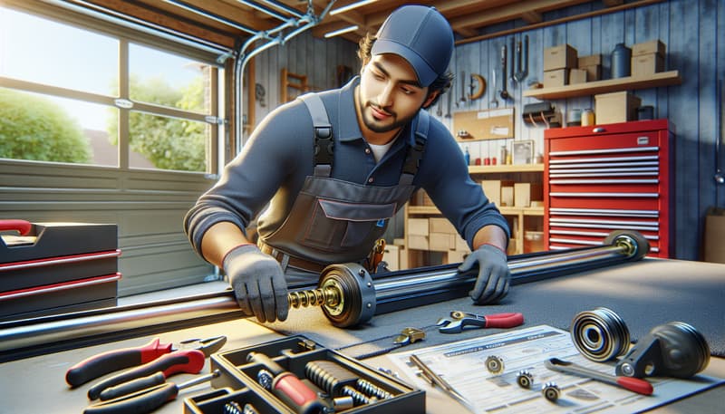 Garage Door Roller Replacement in New Salem