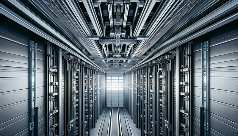 Garage Door Track Repair in New Salem